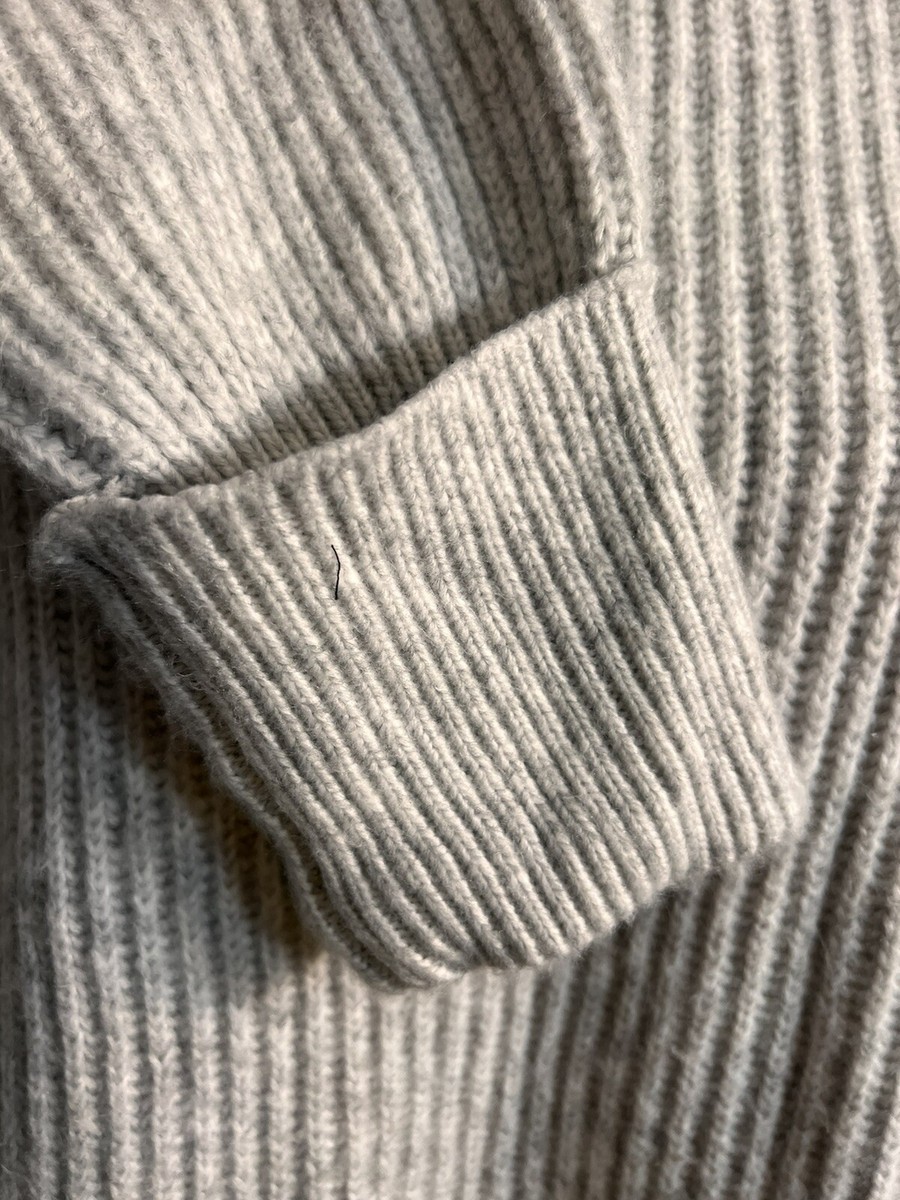 TopShop Womens Sweater, Size 8 - 10. high neck, Gray, New with Tags View 5