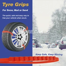 Car Snow Grip Emergency Wheel Tire Traction Support Help Ice Aid Mud Sand