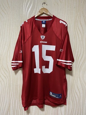 SAN FRANCISCO 49ERS NFL SHIRT JERSEY REEBOK sz L | eBay