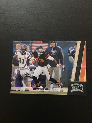 Devin Hester 2011 Panini Threads Platinum 04/25 Bears