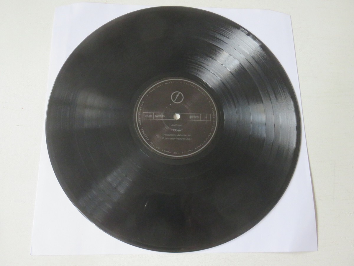JOY DIVISION Closer FACTORY OLD BLUE? A1 / B1 1980 UK PRESS