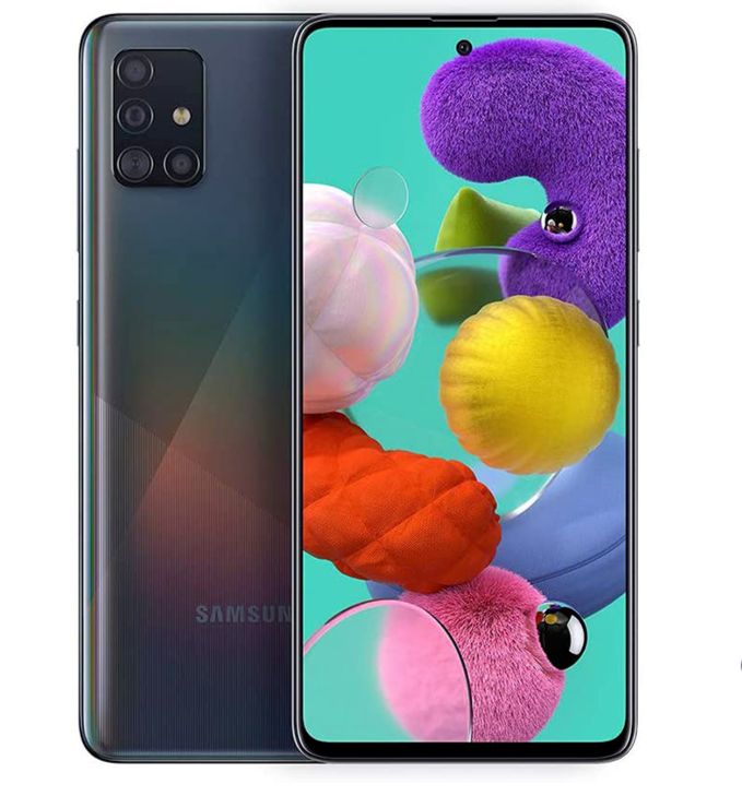 Samsung Galaxy A51 - 128 GB - Prism Crush Black (Unlocked) for