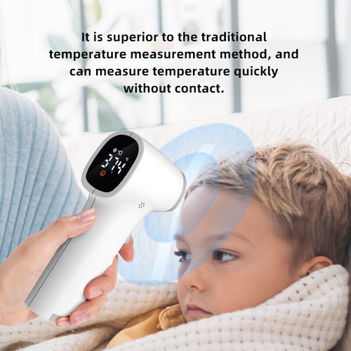 Berührungsloses Infrarot-Thermometer Temperaturpistole Stirnfieber Erwachsener - Bild 6 von 7