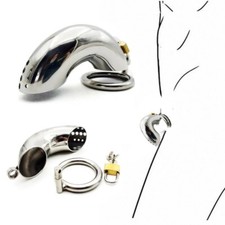Stainless Steel Metal Male Chastity Cage Chastity Device Restraint Rings Locks