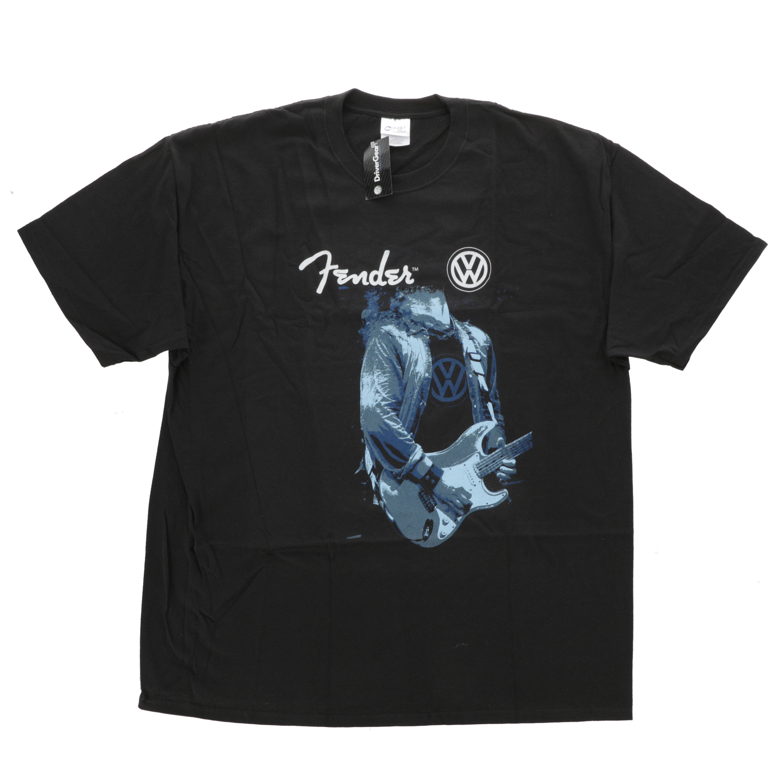 Camiseta gráfica negra de Volkswagen 2X
