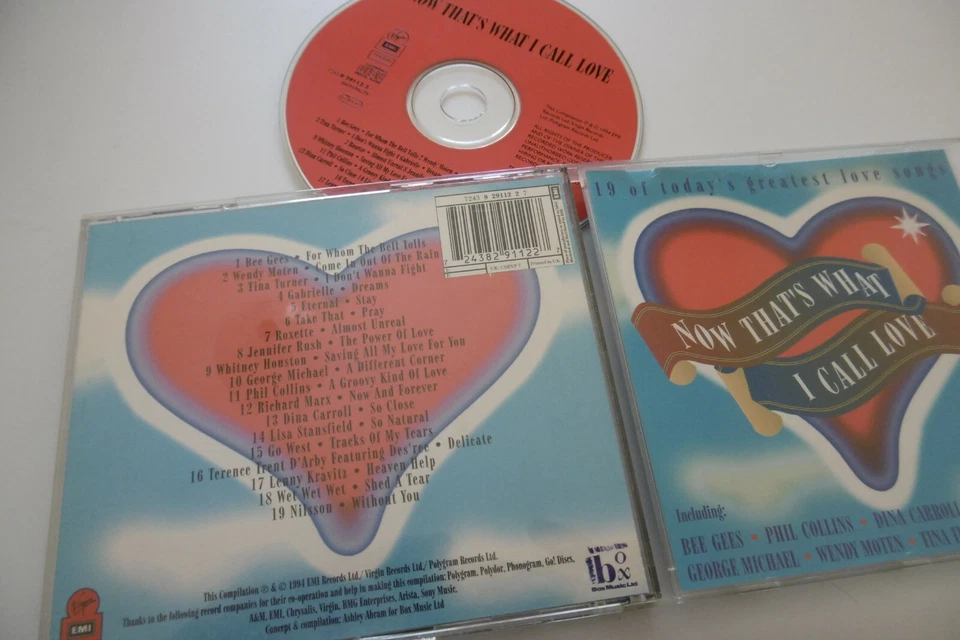 NOW THAT'S WHAT I CALL LOVE CD Bee Gees Tina Turner George Michael Phil Collins - Bild 1 von 1