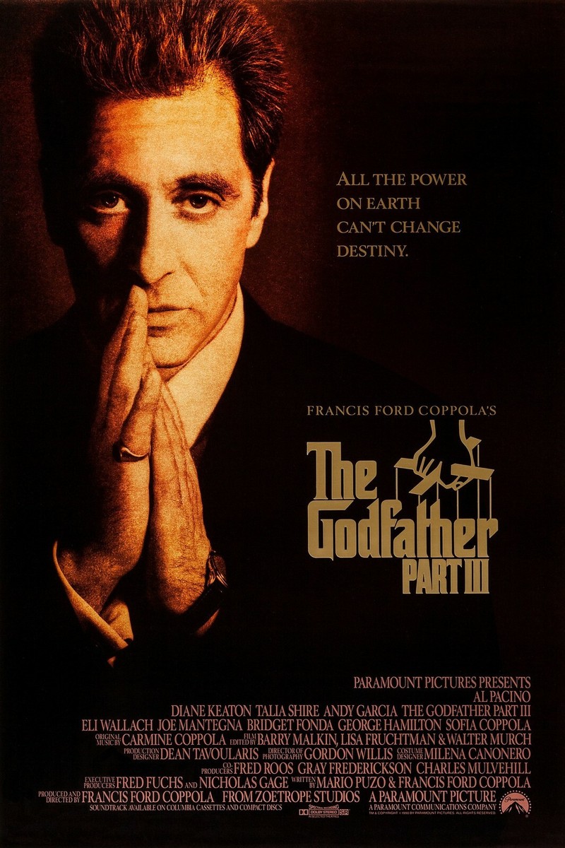 The Godfather Trilogy Movie Poster Collection Set - Part 1 2 3 III
