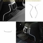 <!--F#f_0-->For Jeep Cherokee 2014-2018 Bright Chrome Rear Air Outlet Vent Side Strips Trim<!--F/-->