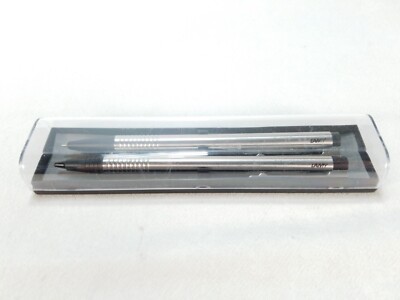 Lamy Pencil 0.5 mm and Pen Fine Point Set Black Chrome Tested Black Ink