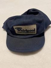 Vintage Whirlpool Corp Hat Blue Trucker  Adjustable