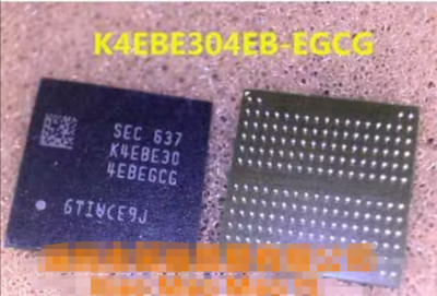 1x Used K4EGE30 4E8EGCG K4E6E3O 4EBE6CF K4E6E30 4EBEGCG K4EBE304EB-EGCG FBGA178