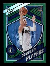 LUKA DONCIC 2020/21 DONRUSS #16 COMPLETE PLAYERS GREEN HOLO FOIL BF5958