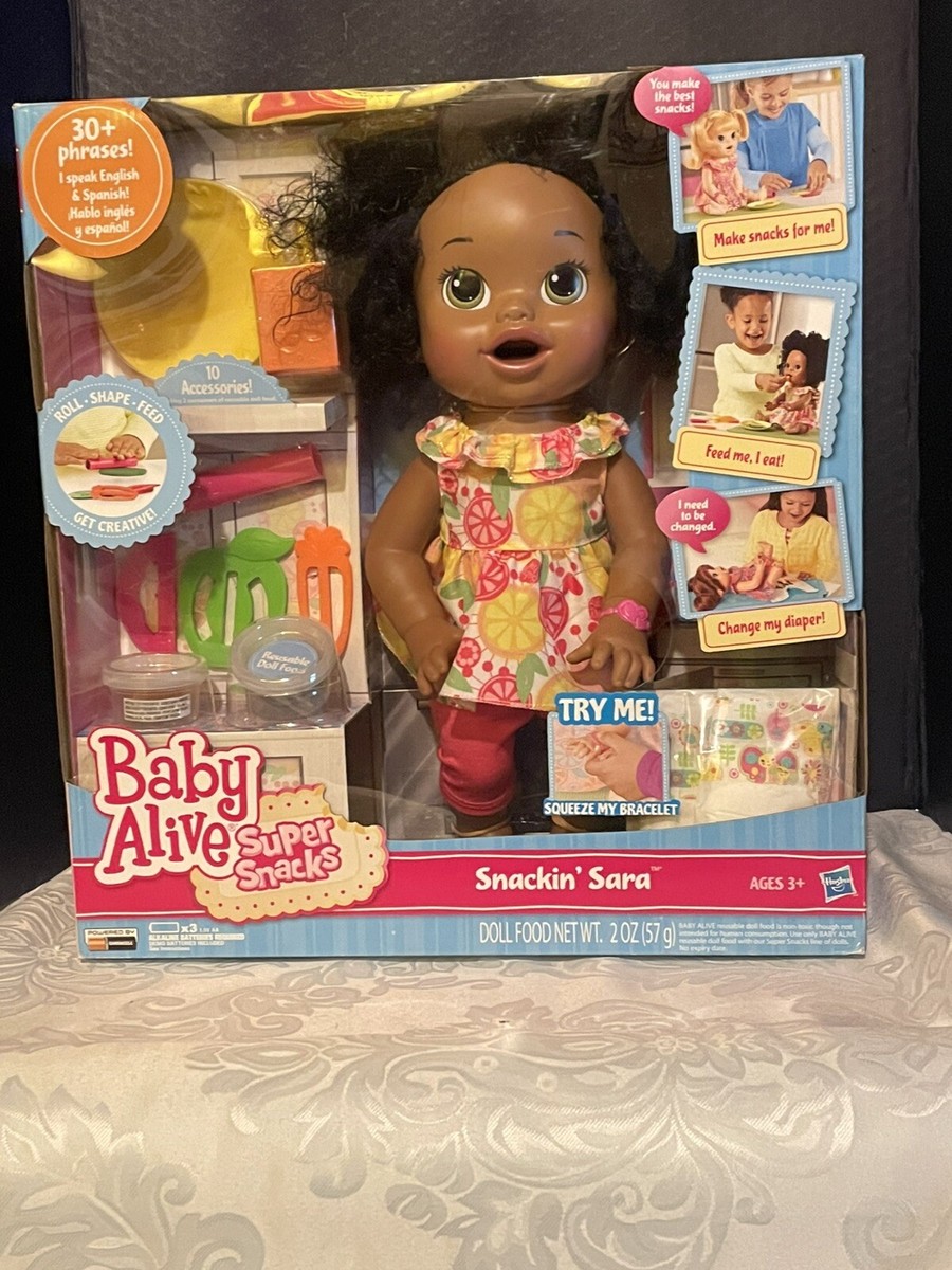 Snackin Sara New Baby Alive Baby Alive Super Snacks Snackin Sara