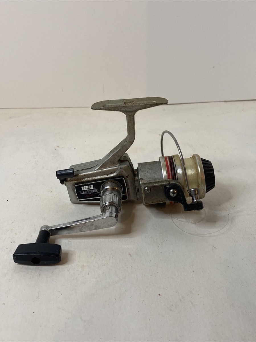 Zebco Lancer 4010 Fishing Reel, Used. Left Hand Retrieve. | eBay