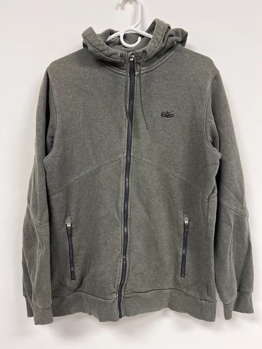 Nike 6.0 Full Zip Hoodie Size Medium Green Grey Y2K Logo Nike 6.0 Full Zip Hoodie Size Medium Green Grey Y2K Logo