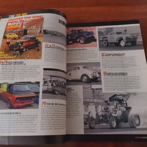 HOT ROD: THE TOP 100 MOST INFLUENTIAL HOT RODS OF ALL TIME JAN 2009 MAGAZINE - Picture 6 of 9
