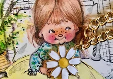 Sarah Coventry Bracelet, Flower Bracelet, Daisy Bracelet, Daisies Bracelet, G117