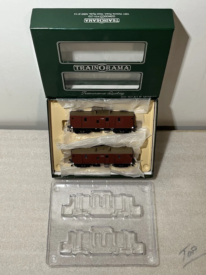 TRAINORAMA HO VR ZLP VAN 2 Car Set 14 ZLP 35 ZLP Un-Used as NEW Boxed NICE - Image 3 of 4