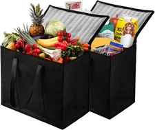 NZ Home NZH-1 XL Insulated Reusable Grocery Bags