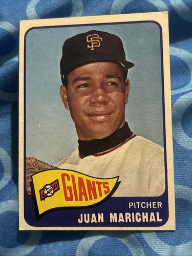 Juan Marichal #50 1965 Topps card