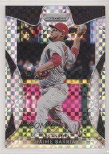 2019 Panini Prizm Plaid Power Prizm 39/75 Jaime Barria #41 0hd6