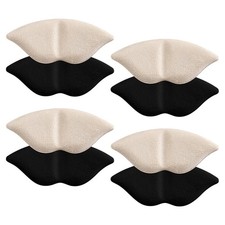 4 Pairs Foam Heel Liners Cushions Thickened Heel Protectors for High Heels