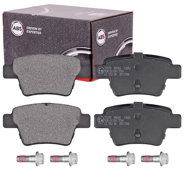 ABS BremsbelÄGe Hinten Passend FüR CitroËN C4 Peugeot 207 207/207+ 307 | 37475-image