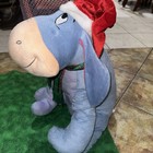 Christmas Door Greeter Santa Hat Eeyore Plush Disney Stuffed Animal LARGE 22" — photo 2