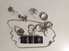 Silber Schmuck Konvolut 800 835 925 , 190326-13