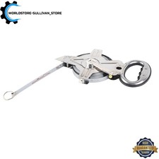 Steel Tape Measure 50m 164ft Ergonomic Handle Measuring Tape For Site Survey  *