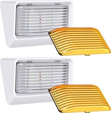 LED RV Exterior Porch Utility Light - 12v 280 Lumen Lighting Fixture. Replacemen