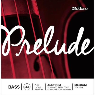 D'Addario Prelude Series Double Bass String Set 18 Size