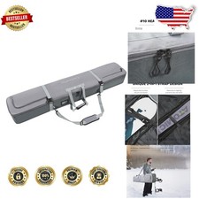 Heavy Duty Snowboard Travel Bag - 7MM Padded, 900D Ripstop, Unisex, Flying Ready