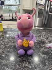 The Backyardigans Uniqua Talking and Singing Plush Toy 2005 Edition Tested Works