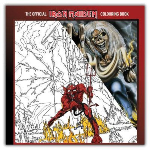 Livre De Coloriage Officiel Iron Maiden - Rock N' Roll Colouring - EN