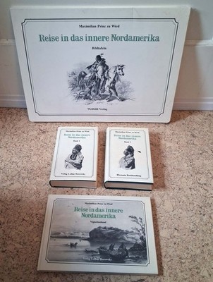 Reise in das innere Nordamerika Band 1 & 2 + Vignettenband + 48 Bildtafeln