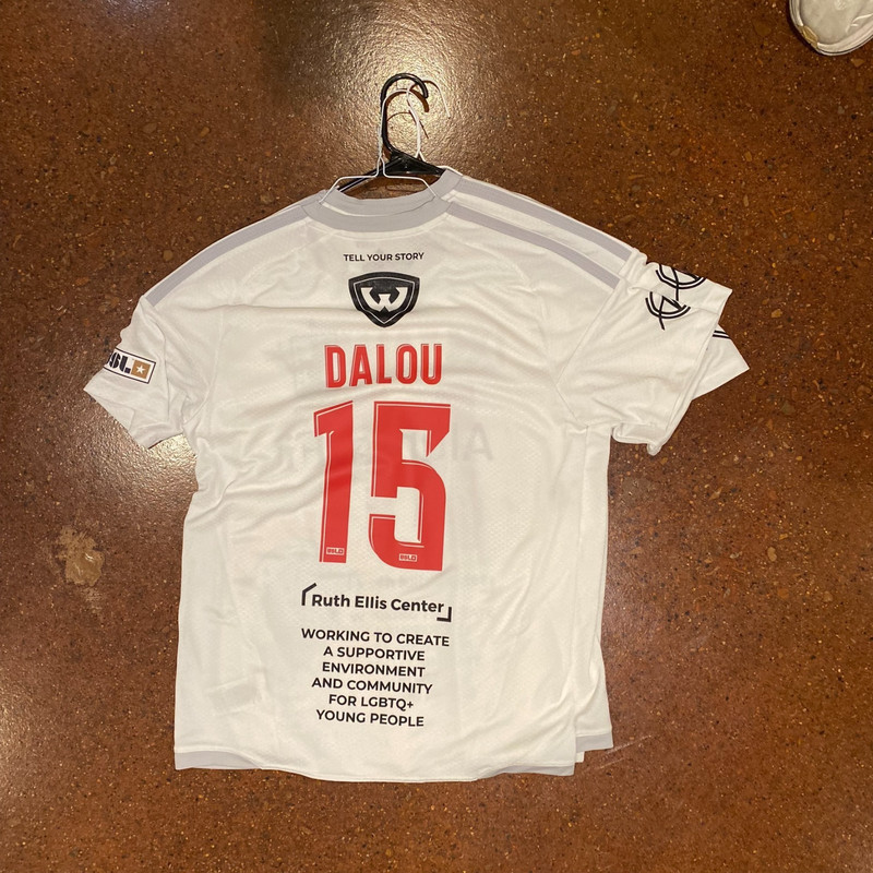 2026 Detroit City FC Player Worn Pride Kit - #  15 - SIZE: Medium