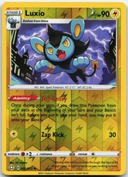 Luxio 032/072 Shining Fates Reverse Holo