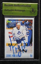 BAS 1993-94 Classic Draft Grant Marshall #140 Authentic Auto ur8