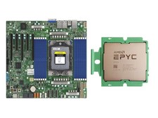 Supermicro H13SSL-N Motherboard With AMD EPYC 9754 QS CPU 128 Cores Processors