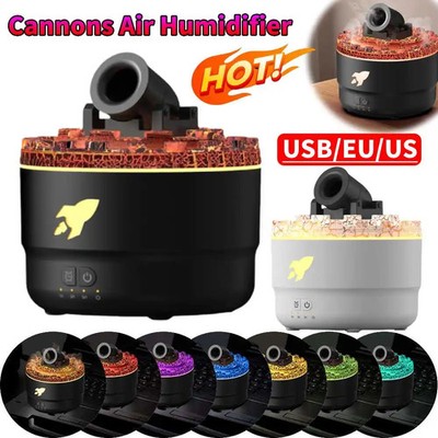 Cannon Blast Aroma Humidifier Volcanic Crack Light Cannons Humidifier Air Humidi
