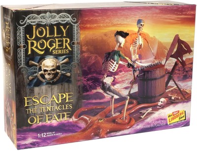 Platz Lindberg 1/12 Jolly Roger Series Escape Tentacles Of Fate Plastikmodell Hl