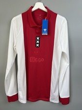 Ajax Amsterdam Jersey Anniversary 125th Soccer Shirt Red Adidas Mens Size M