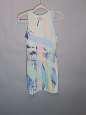 Zara Trafaluc Colorful Mini Tank Seeveless Dress Size S Summer Style