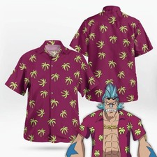 Franky One Piece Hawaiian Shirt Cosplay in 8220Water 7 Arc8221