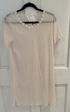 Hanro Of Switzerland NWT Short Women  s Pink nightgown XS
