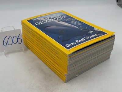 National Geographic Magazine: 1995 11 Issues with some inserts/maps, Jan-Nov