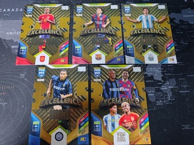 Panini Adrenalyn XL FIFA 365 2026 - alle 5 XXL Excellence Karten