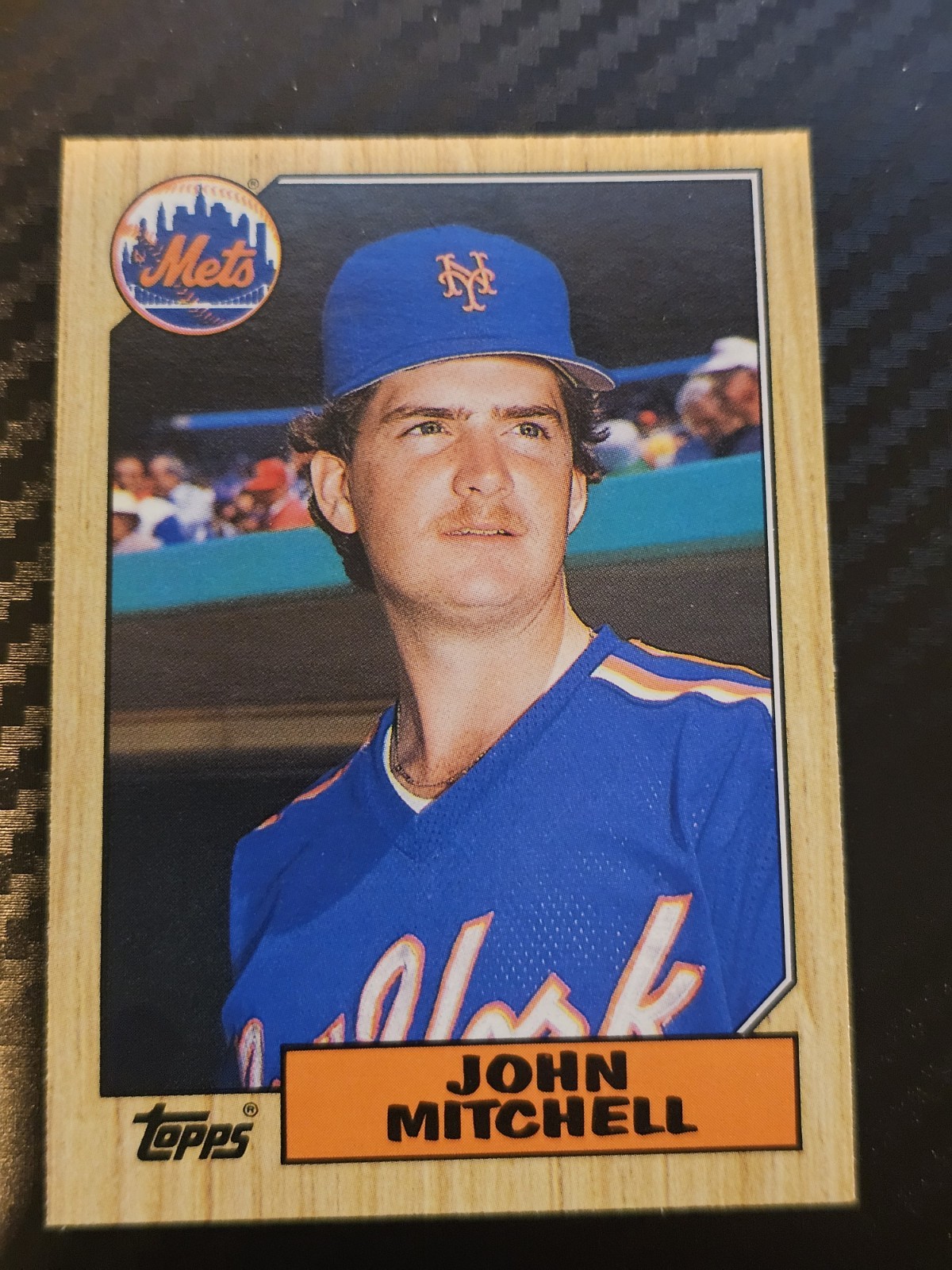 1987 Topps Traded - John Mitchell #80T (RC) New York Mets 