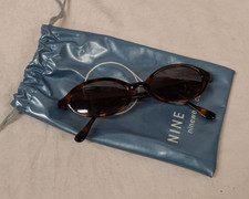 Nine West Sunglasses Tortoise 5.5" Wide w Case